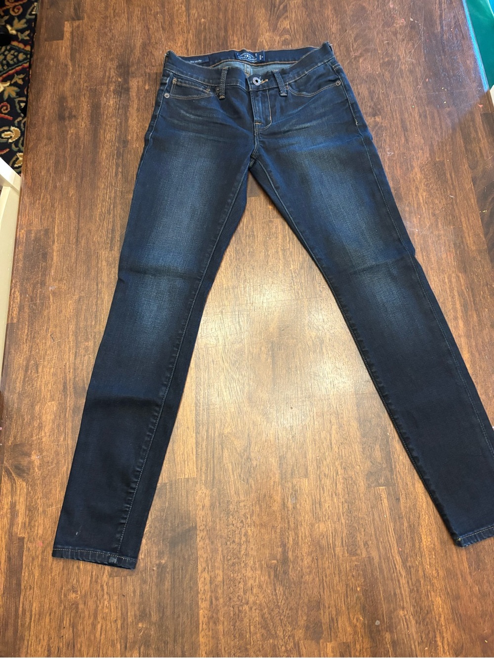 Womens Lucky Brand Dark Wash Brooke Skinny Jeans Size 4/27R